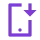 Mobile time clock icon